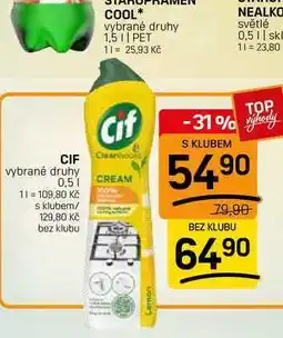 Flop CIF vybrané druhy nabídka