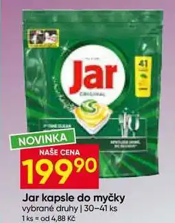 Hruška Jar kapsle do myčky vybrané druhy 30-41 ks nabídka