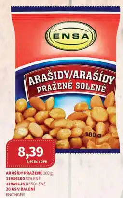 Kubík potraviny Arašídy pražené nabídka