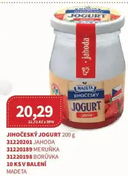 Kubík potraviny Jihočeský jogurt nabídka