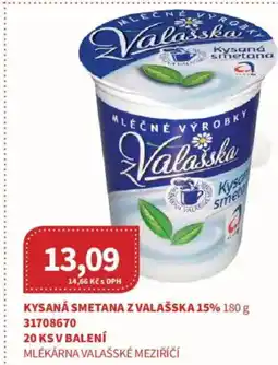 Kubík potraviny Kysaná smetana z valašska 15% nabídka
