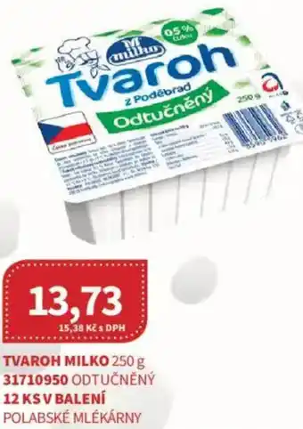 Kubík potraviny Tvaroh milko nabídka