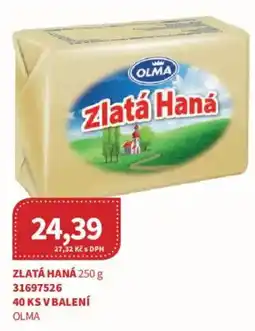 Kubík potraviny Zlatá haná nabídka