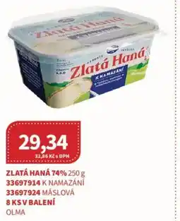 Kubík potraviny Zlatá haná 74% nabídka