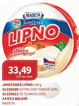 Kubík potraviny MADETA Jihočeské lipno nabídka