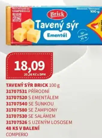 Kubík potraviny Tavený sýr brick nabídka