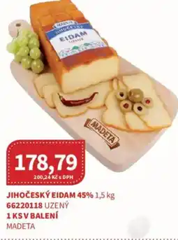Kubík potraviny MADETA Jihočeský eidam 45% nabídka