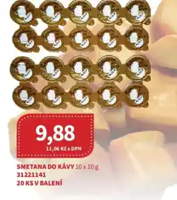 Kubík potraviny Smetana do kávy nabídka
