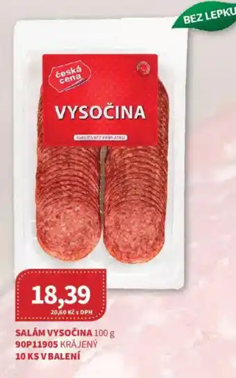 Kubík potraviny Salám vysočina nabídka