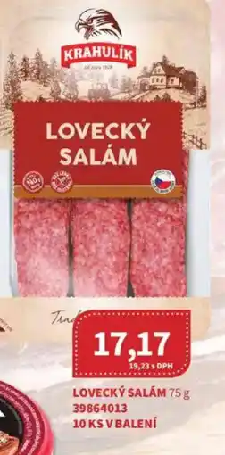 Kubík potraviny KRAHULIK Lovecký salám nabídka