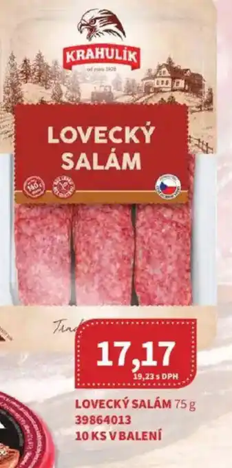 Kubík potraviny KRAHULIK Lovecký salám nabídka