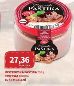 Kubík potraviny Mistrovská paštika nabídka
