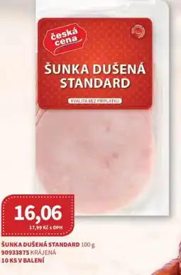 Kubík potraviny Šunka dušená standard nabídka