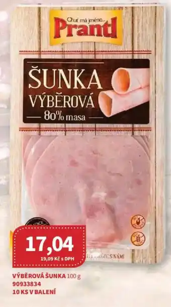 Kubík potraviny Výběrová šunka nabídka