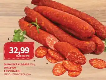Kubík potraviny Dunajská klobása nabídka