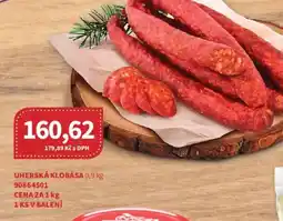 Kubík potraviny Uherská klobása nabídka