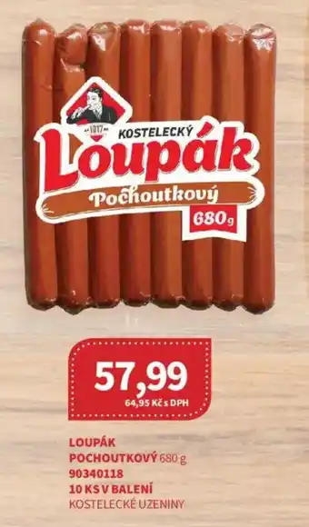 Kubík potraviny Loupák pochoutkový nabídka