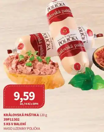 Kubík potraviny Královská paštika nabídka