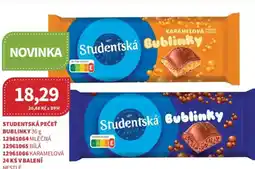 Kubík potraviny Studentská pečeť bublinky nabídka