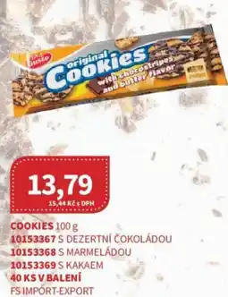 Kubík potraviny Cookies nabídka
