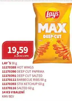 Kubík potraviny Lay's nabídka
