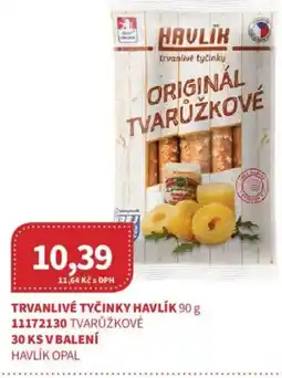 Kubík potraviny Trvanlivé tyčinky havlík nabídka