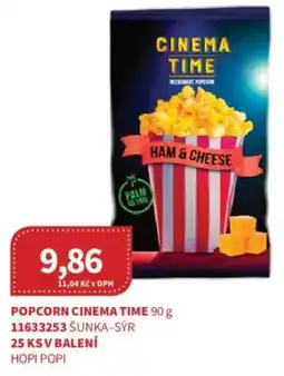 Kubík potraviny Popcorn cinema time nabídka