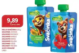 Kubík potraviny Hello svačinka nabídka