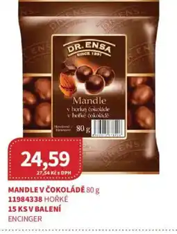 Kubík potraviny DR.ENSA Mandle v čokoládě nabídka
