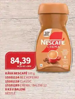 Kubík potraviny Káva nescafé nabídka