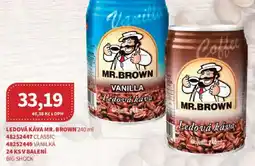Kubík potraviny Ledová káva Mr. Brown nabídka