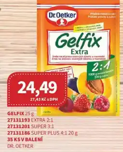 Kubík potraviny DR. OETKER Gelfix nabídka