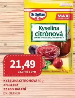 Kubík potraviny DR. OETKER Kyselina citronová nabídka