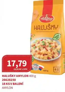 Kubík potraviny Halušky Amylon nabídka