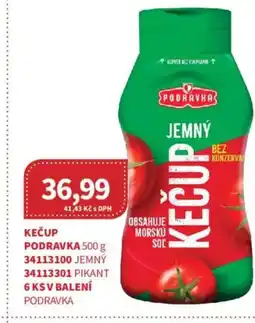 Kubík potraviny Kečup podravka nabídka