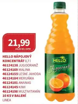 Kubík potraviny Hello nápojový koncentrát nabídka