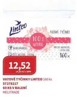 Kubík potraviny Vatové tyčinky linteo nabídka