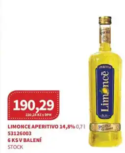 Kubík potraviny Limonce aperitivo 14,8% nabídka