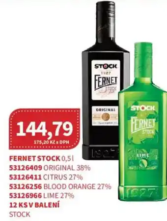 Kubík potraviny Fernet stock nabídka