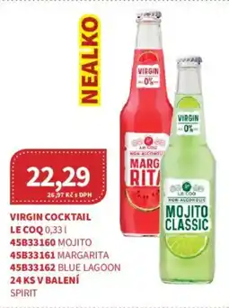 Kubík potraviny Virgin cocktail le coq nabídka