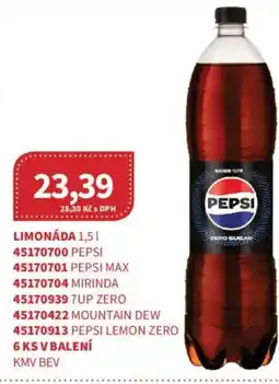 Kubík potraviny PEPSI Limonáda nabídka