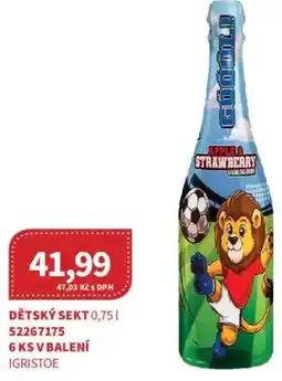 Kubík potraviny Dětský sekt nabídka