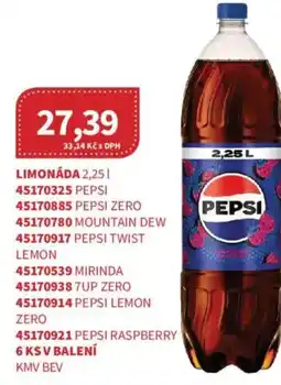 Kubík potraviny PEPSI Limonáda nabídka