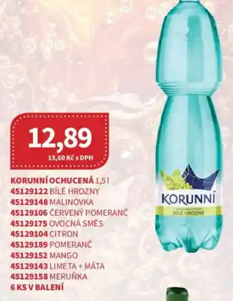 Kubík potraviny Korunní ochucená nabídka