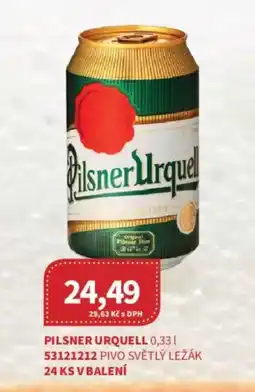 Kubík potraviny Pilsner urquell nabídka