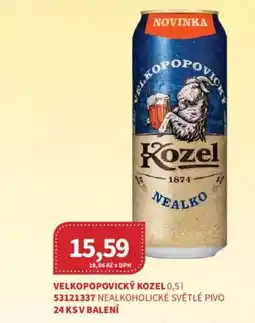 Kubík potraviny Velkopopovický kozel nabídka