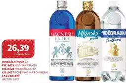 Kubík potraviny Minerální voda nabídka