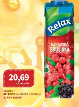 Kubík potraviny Relax nabídka