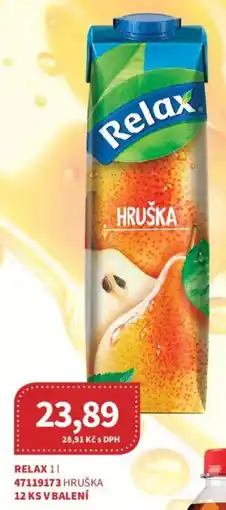 Kubík potraviny Relax nabídka