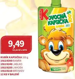 Kubík potraviny Kubík kapsička nabídka